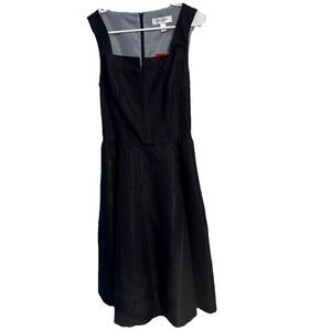 NWT Isaac Mizrahi Party Dress, Black, Lined, Size 8 fit and flare